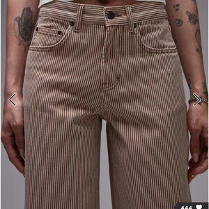 Topshop Cinch Waist Pants
